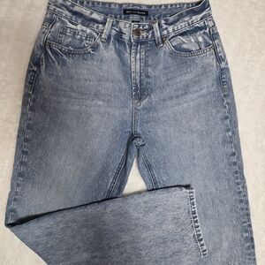 Boston Proper Light Wash Straight Leg Jeans